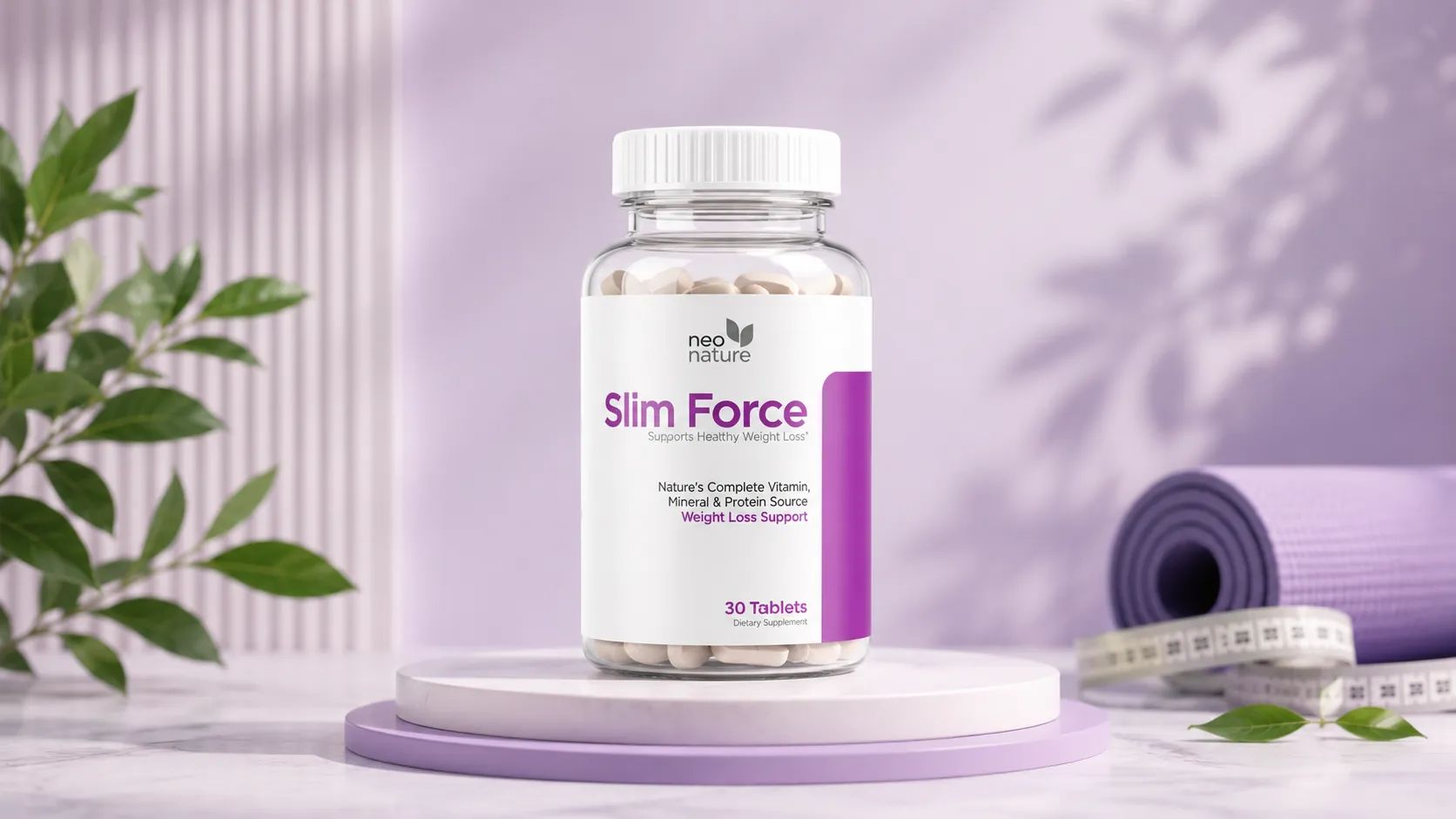 Slim Force Supplement Bottles